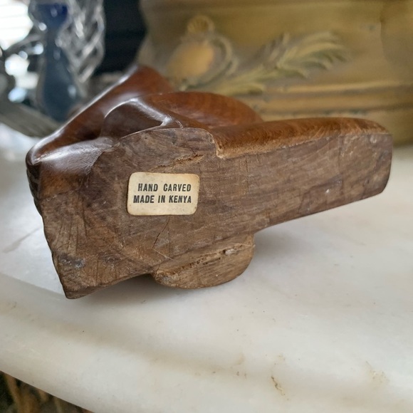 Hand Carved from Kenya Figure Statue - Picture 5 of 5